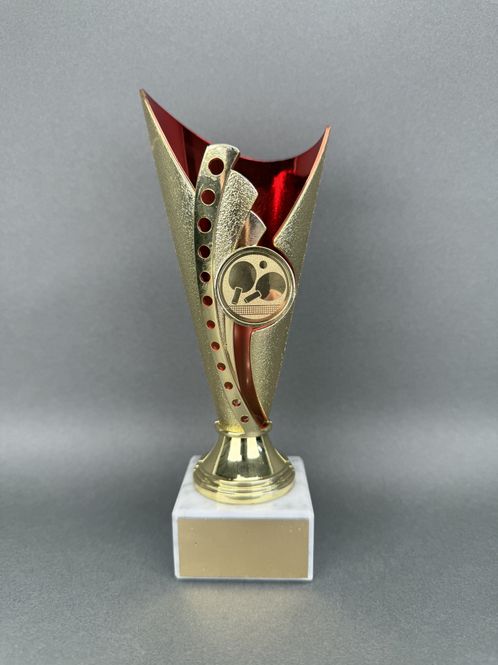 Huvudbild Trofé Ida, Guld-Röd, 190mm