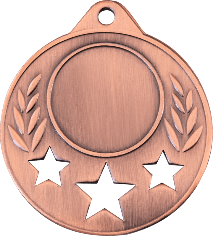 Medalj 50mm, 25mm emblem, 29 gram